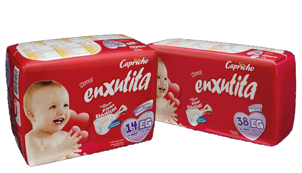 Fralda Capri Enxut Jumbinho EG 1x14Un – Fornecedor: Capricho