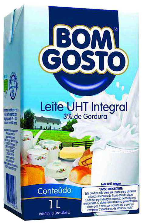 Leite Bom Gosto Integral Uht12X1LT – Fornecedor: Bom Gosto