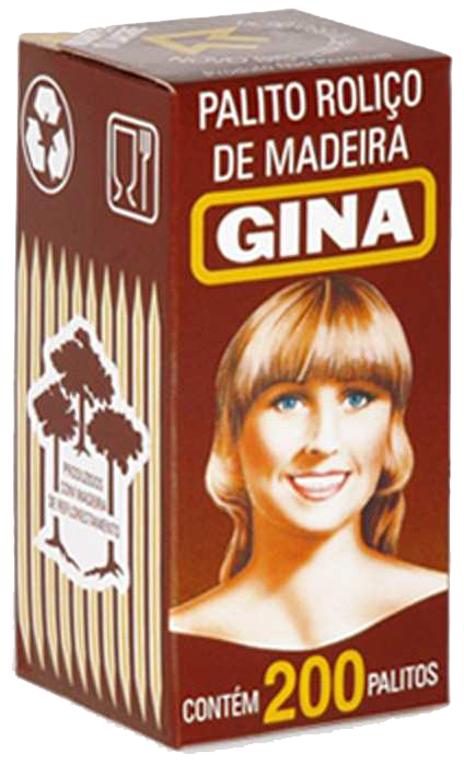 Palito de Madeira 200 Unidades – Fornecedor: Gina