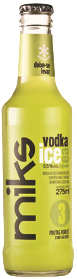 Ice Miks Frutas Verdes c Chá Verde 6x275ML – Fornecedor: Chiamulera