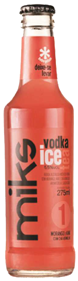 Ice Miks Morango Kiwi c Chá Verm 6x275ML – Fornecedor: Chiamulera