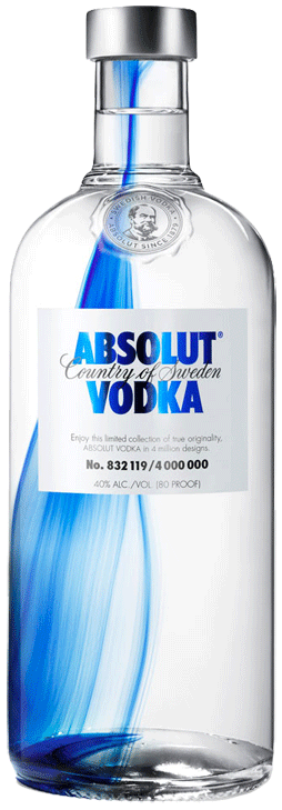 Vodka Absolut Originality 1x1000ML – Fornecedor: Pernod Ricard