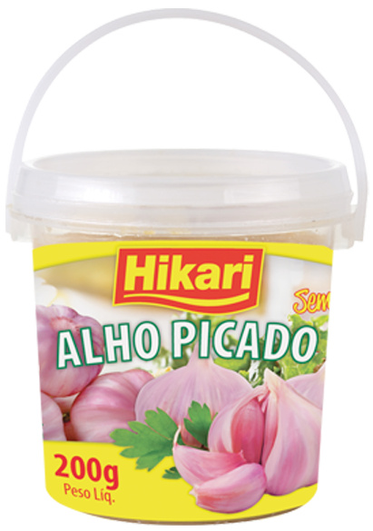 Alho Picado Hikari 12x200G – Fornecedor: Hikari