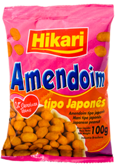 Amendoim Tipo Japonês Hikari 24x100G – Fornecedor: Hikari