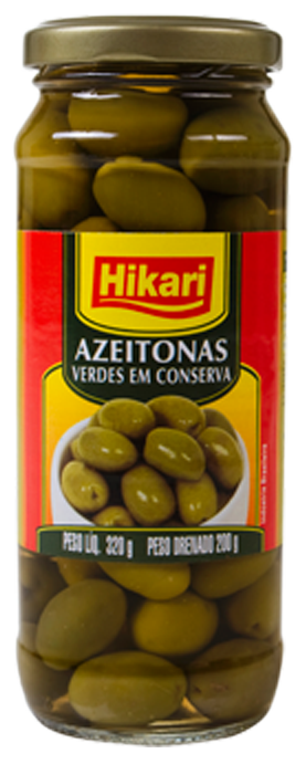 Azeitonas Verdes Hikari 12x200G – Fornecedor: Hikari