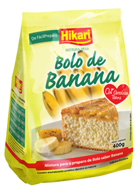 Mist. Bolo Hikari Banana 12x400G – Fornecedor: Hikari