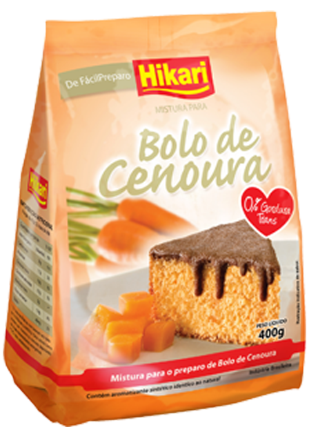 Mist. Bolo Hikari Cenoura 12x400G – Fornecedor: Hikari