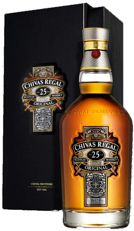 Whisky Chivas Regal 25 YO 1x700ML – Fornecedor: Pernod Ricard