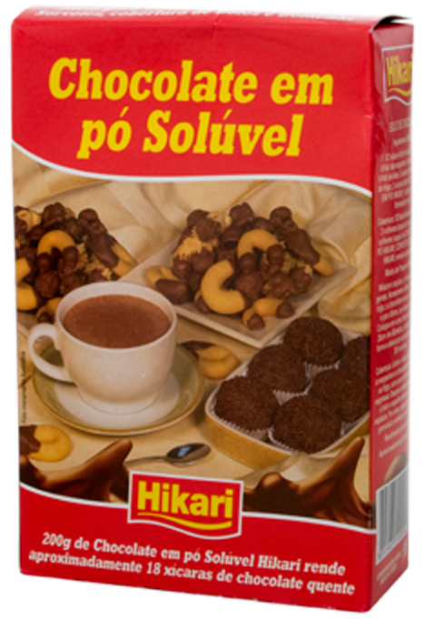 Chocolate em Pó Hikari 12x200G – Fornecedor: Hikari