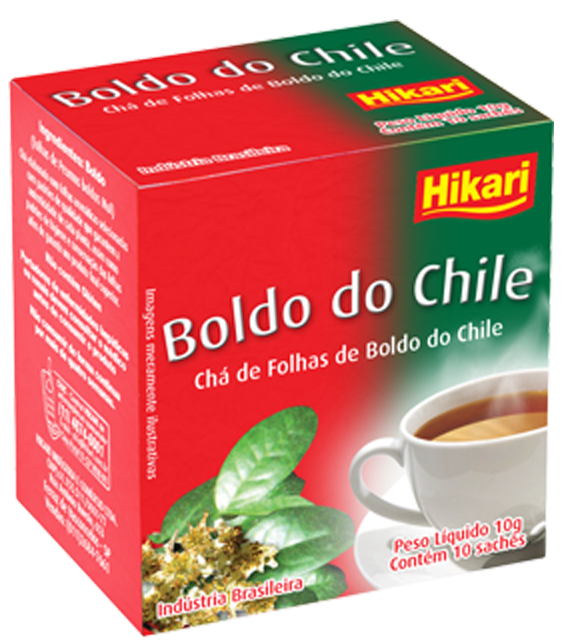 Chá Boldo Chile Hikari  12x10UN – Fornecedor: Hikari