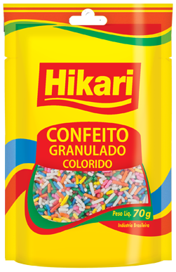 Confeito Granulado Color Hikari 24x70G – Fornecedor: Hikari