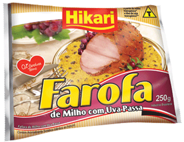 FAROFA COM UVA PASSA