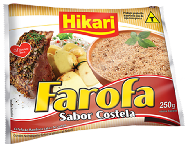 Farofa Hikari de Costela 12x250G – Fornecedor: Hikari