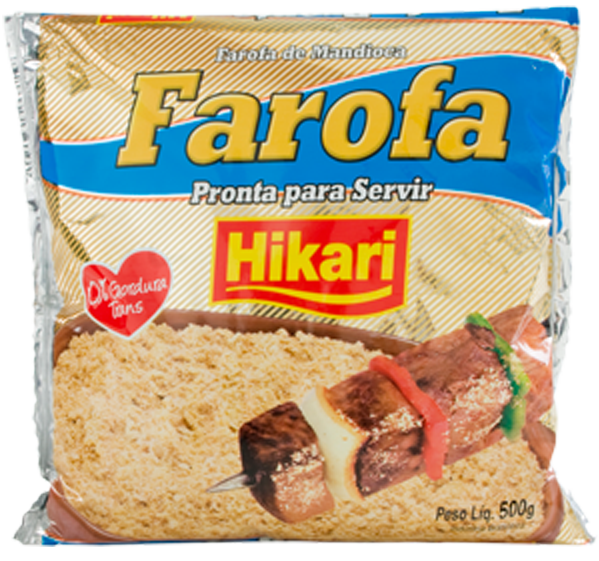 Farofa Hikari de Mandioca 12x500G – Fornecedor: Hikari