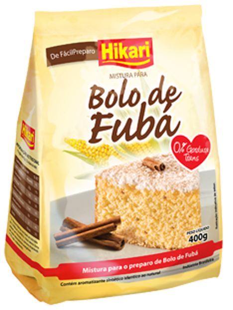 Mist. Bolo Hikari Fubá 12x400G – Fornecedor: Hikari