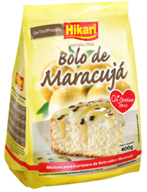 Mist. Bolo Hikari Maracujá 12x400G – Fornecedor: Hikari