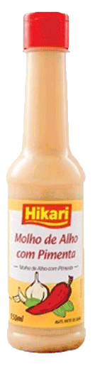 Molho de Alho C/ Pimenta Hikari 12x150ML – Fornecedor: Hikari