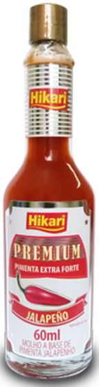 Molho Pimenta Jalapeño Hikari 3x60ML – Fornecedor: Hikari