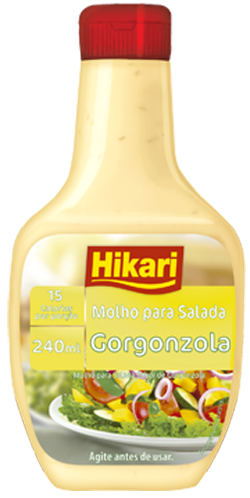 Molho Salada Gorgonzola Hikari 12x240ML – Fornecedor: Hikari