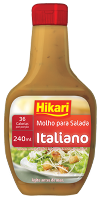 Molho Salada Italian Hikari 12x240ML – Fornecedor: Hikari