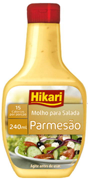 Molho Salada Parmesão Hikari 12x240ML – Fornecedor: Hikari