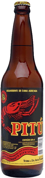 Aguard. Pitu Garrafa 24x600ML – Fornecedor: Pitú