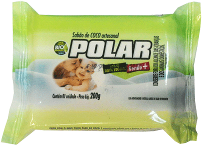 Sabão de Coco Polar Pack 50x200G – Fornecedor: Polar