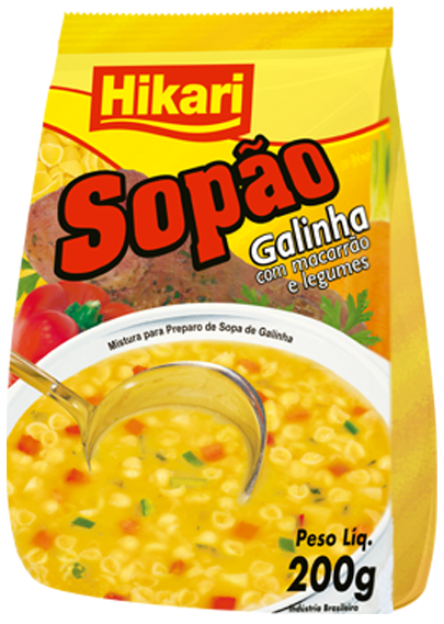 Sopão Hikari de Galinha 12x200G – Fornecedor: Hikari