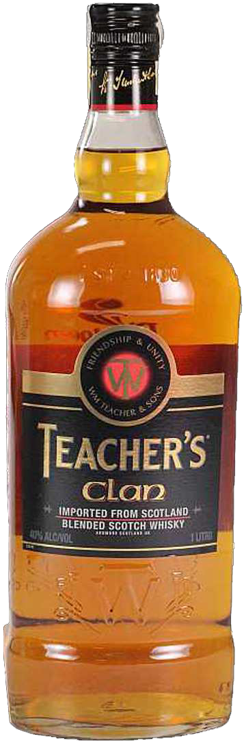 Whisky Teachers Clan Blended 1x1000ML – Fornecedor: Bacardi