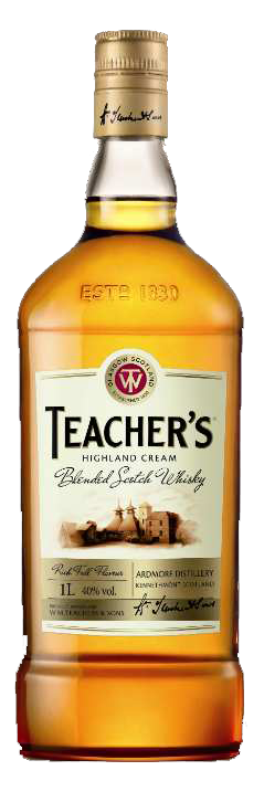 Whisky Teachers 40% 1x1000ML – Fornecedor: Bacardi