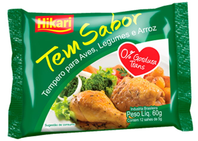 Tempero Hikari Aves Legumes 24x60G – Fornecedor: Hikari