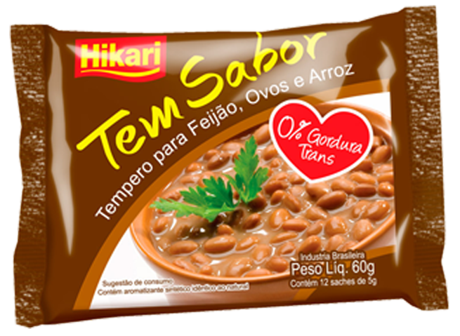 Tempero Hikari Feijão Ovos 24x60G – Fornecedor: Hikari