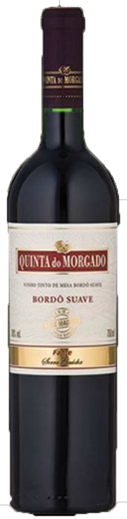 VINHO BORDO SUAVE QUINTA DO MORGADO 750ML