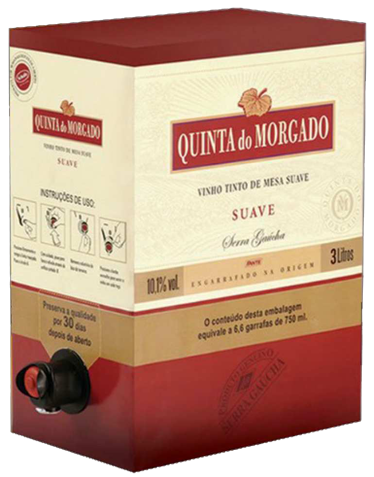 Vinho TT. Suave Q.Morgado Bag 1x3LTS