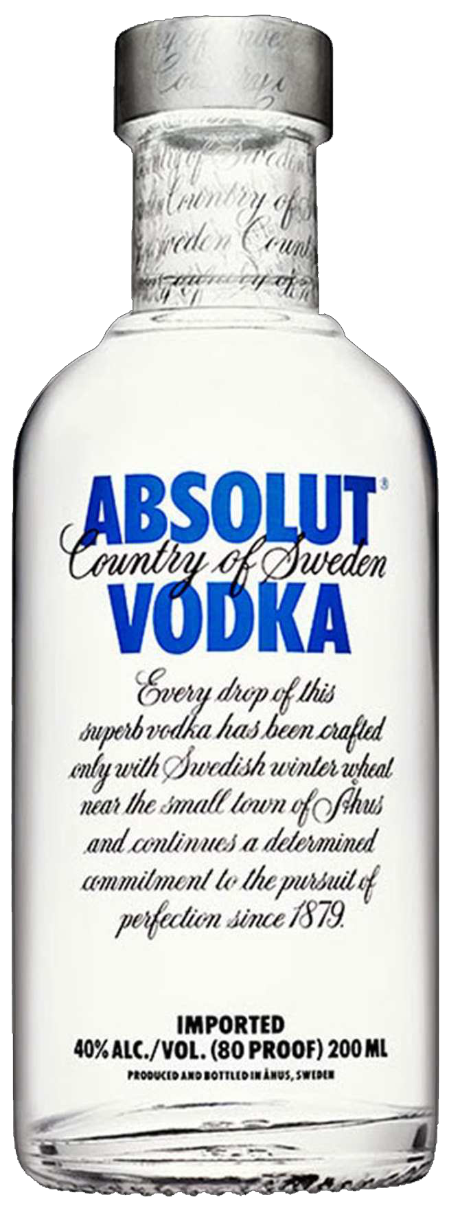 Vodka Absolut Mini 1x200ML – Fornecedor: Pernod Ricard