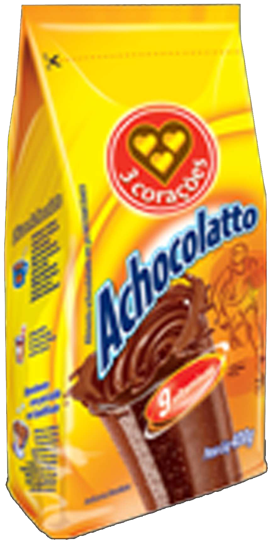 Achocol. Pó 3 Coraçẽs 24x200G – Fornecedor: Três Corações