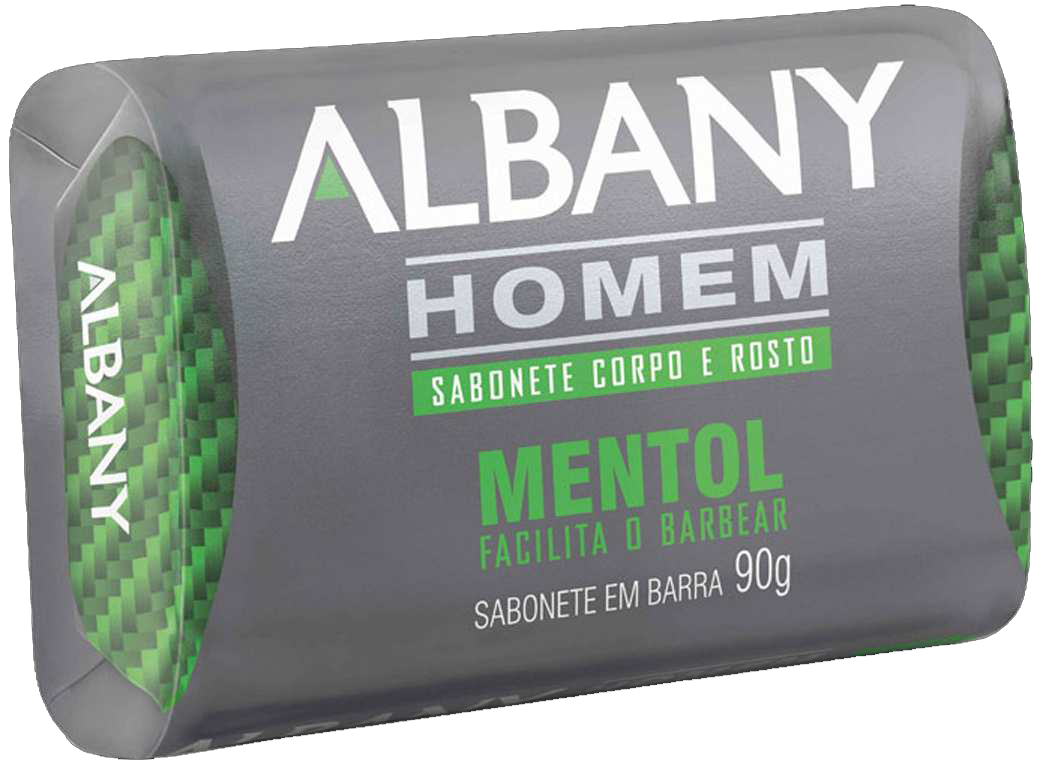 Sabon. Albany Masc. Mentol 1x12UN – Fornecedor: Flora