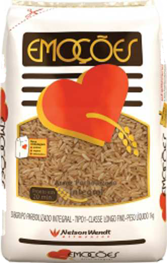 Arroz Parb. Emoções Integral 30x1KG – Fornecedor: Nelson Wendt