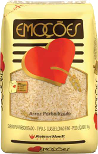 Arroz Parb. Emoções 30x1KG – Fornecedor: Nelson WendtArroz Parb. Emoções Branco 30x1KG – Fornecedor: Nelson Wendt