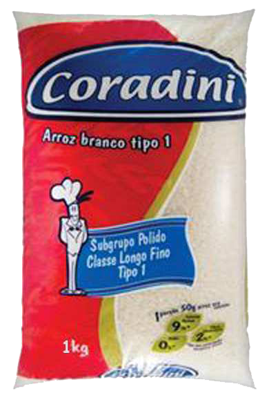 Arroz Benef. Coradini Tipo2 30x1KG – Fornecedor: Coradine