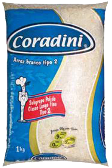 Arroz Benef. Coradini Tipo1 30x1KG – Fornecedor: Coradine