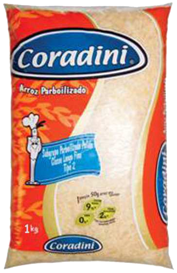 Arroz Parb Coradini T2 30x1KG – Fornecedor: Coradine