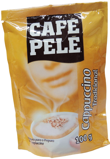 CAFE PELE CAPPUCCINO TRAD POUCH 12X100G – Fornecedor: Café Pelé