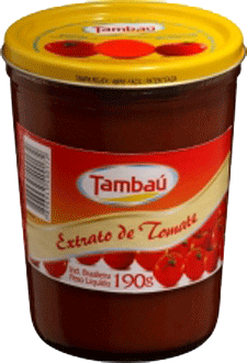 EXTRA TOMATE CP TAMBAU 24X190G – Fornecedor: Tambau