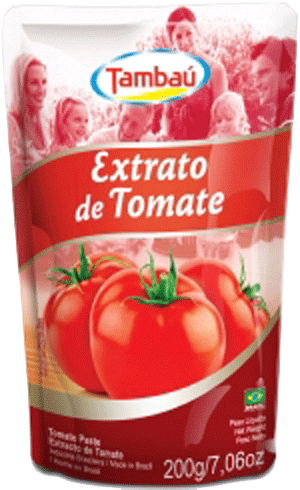 EXTRA TOMATE POUCH TAMBAU 24X200G – Fornecedor: Tambau