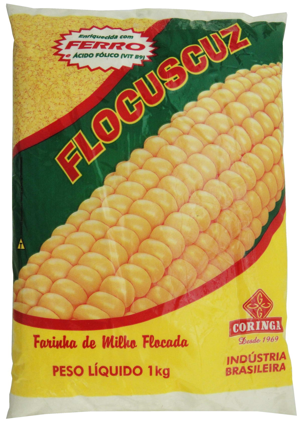 Flocos de Milho Flocuscuz 10x1KG -Fornecedor: Coringa