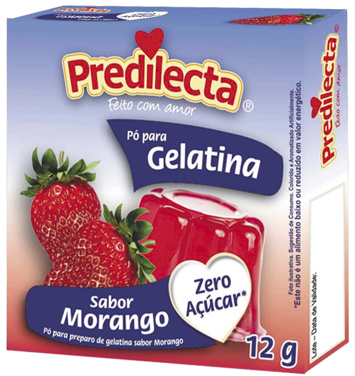 GELATINA MORANGO ZERO