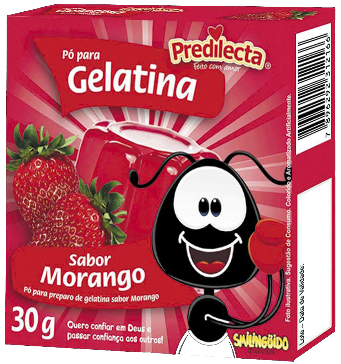 GELATINA MORANGO