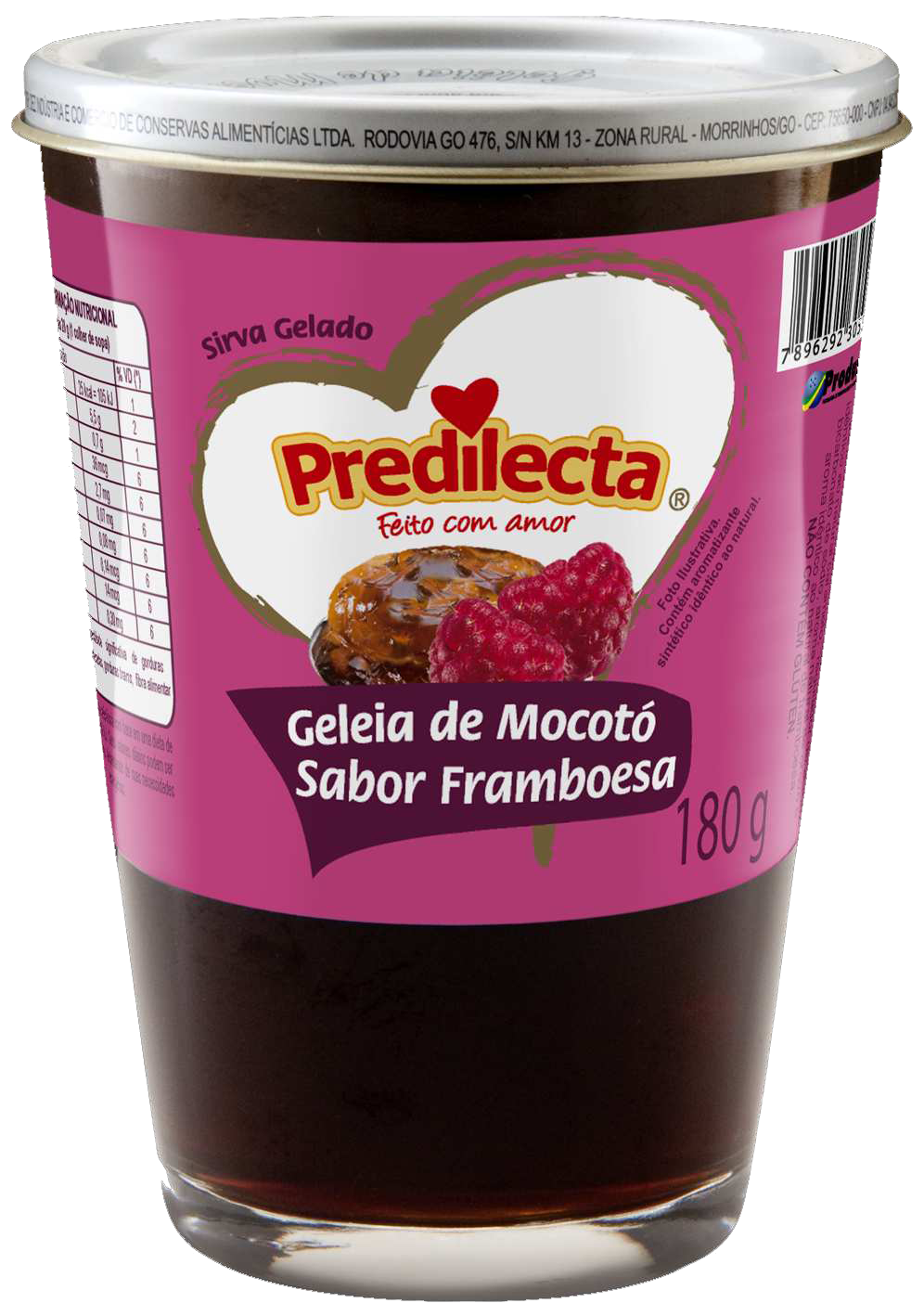 Geleia Mocoto Foramboesa Predilecta 6x180G – Fornecedor: Predilecta