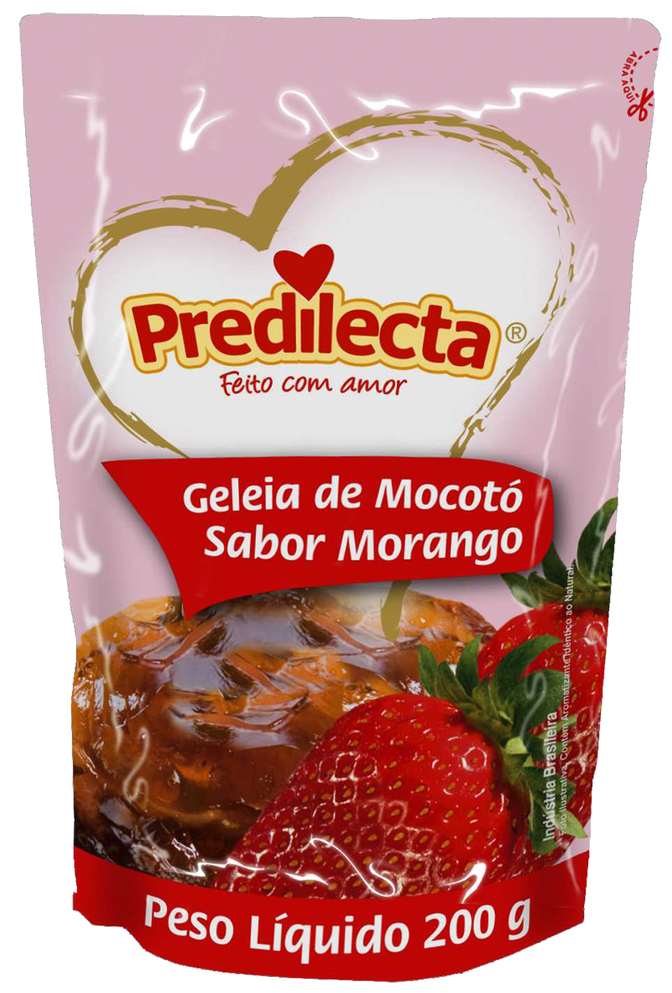 Geleia Mocoto Morango Predilecta SC 6x200G – Fornecedor: Predilecta